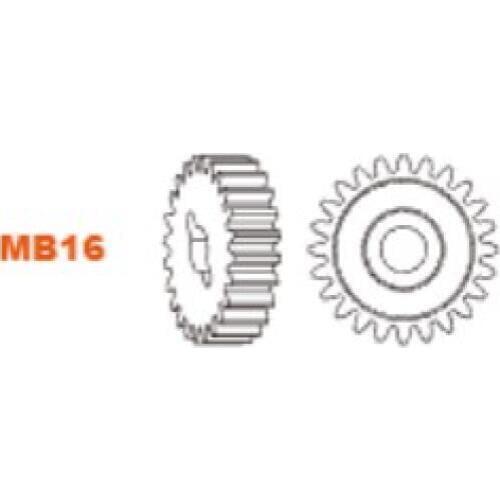 Capo SIXER 1:6 Jimny Samurai 15828MB16 Second gear output gear RC Crawler option upgrade parts