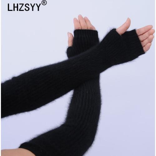 LHZSYY Women's Fingerless Gloves