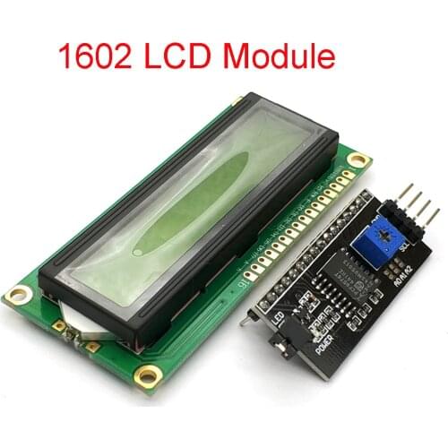 LCD Module Blue / Green Screen IIC/I2C 1602 For Uno 1602 LCD UNO R3 Mega2560 No Welding