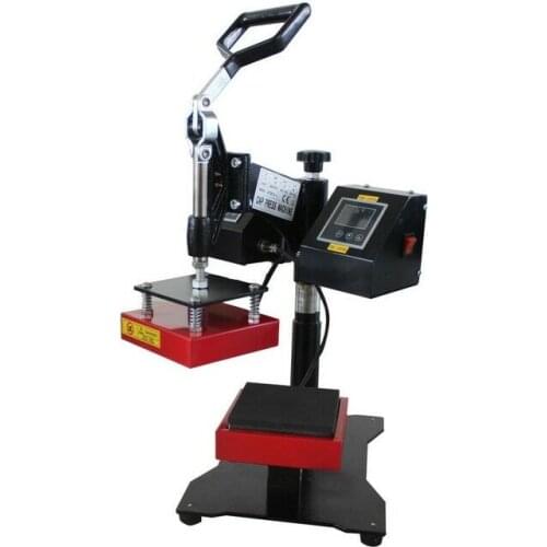 NEW LCD 12*12cm Clamshell style heat press Rosin Press Dual Element Heating