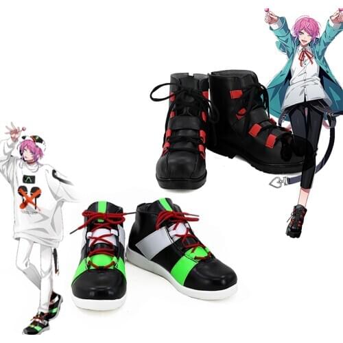 Division Rap Battle Hypnosis Mic RAMUDA AMEMURA Cosplay Shoes Boots Anime Cosplay Custom Made for Adult Men Women Shoes