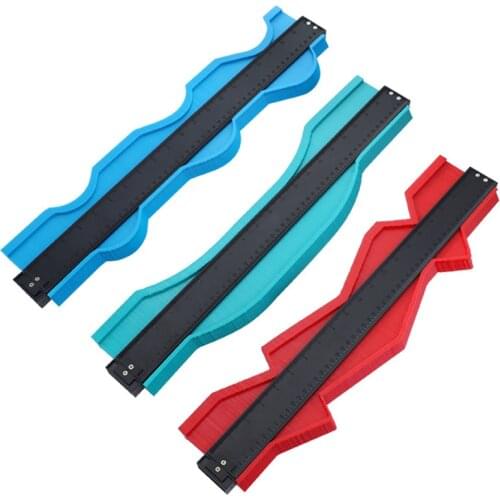 20" Width Plastic Profile Copy Gauge Contour Measuring Tool Gauge Duplicator Standard Wood Marking Tool Gauge