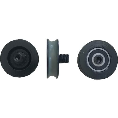 OD48mm W14mm Bearing 6200 48*14*6200 Elevator Door Hanger Roller Axle diameter 12mm 48x14x6200