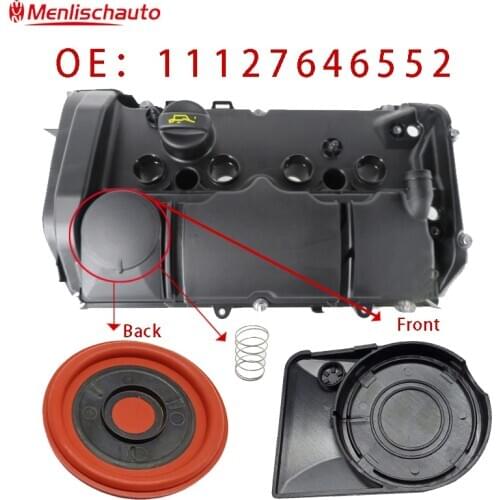 Car Engine Valve Cover Gasket Exhaust Gas Valve 11127646555 11127646552 For German Car JCW R55 R56 R57 R58 R59 N13 N18 07-12
