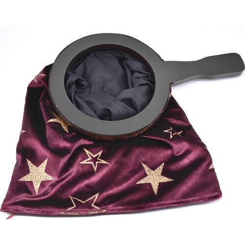 Deluxe Change Bag Repeat Zipper(Large,Stars,Double Layer) Magic Tricks Comedy Stage Illusion Appearing Product Bag Magia Shows