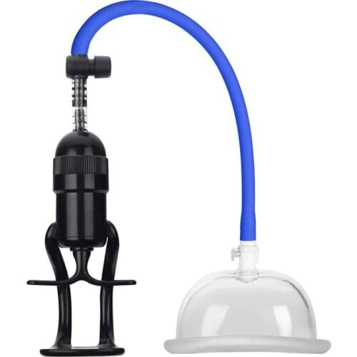 Manual Pump Enlarger Vagina Nipple Sucker Cup Vacuum Clitoris Stimulator Sucking Massager Sex Toys Couple Sexy Filrted G-spot