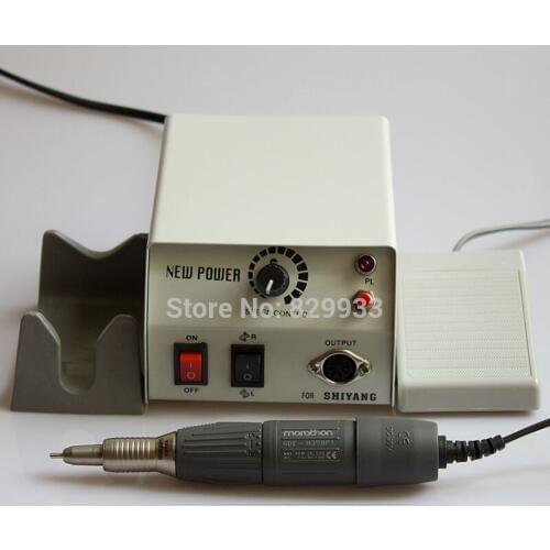 DENTAL LAB, INDUSTRY NAIL FILE CORAL JEWELRY GRINDER MIGHTY MICROMOTOR MARATHON H35SP1 HANDPIECE ELECTRIC POLISHING BRUSH DREMEL