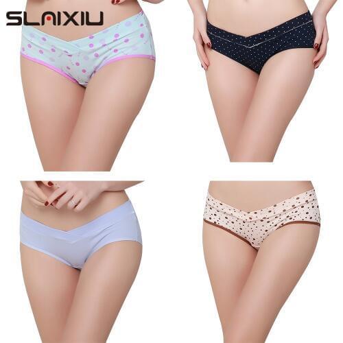 Maternity Briefs underwear For Pregnant Women Clothes Cotton Underwear Low Waist Briefs Intimates Panties
