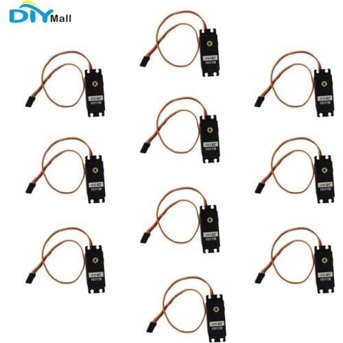 10pcs Feetech FS5113R 360 Degree Continuous Rotation Servo 13kg.cm for Robot ESP8266