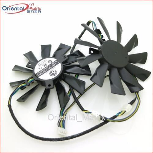 2pcs/lot PLD10010S12HH 12V 0.35A 95mm Cooling Fan For MSI GTX770 R9-280X R9-270X R7-260X Graphics/Video Card Fan