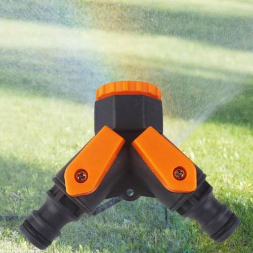 3 Way Valve Water Diversion Controller Distributor Connector Garden Yard Tap