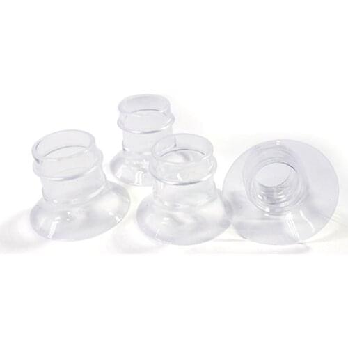 Q1FE 4 Pieces Non-toxic Breast Pump Horn Caliber Size Converter for Reducing the Caliber of the Horn of the Breast Pump