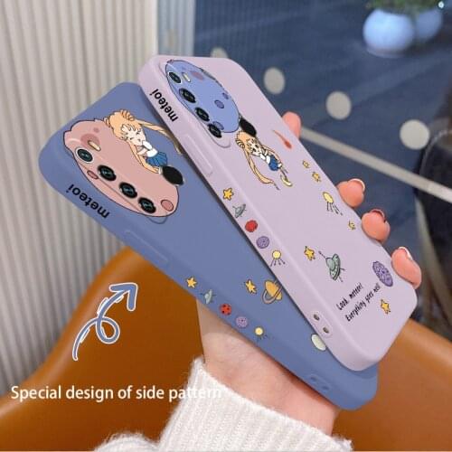 Pink Ball Girl Phone Case For Xiaomi Redmi Note 8 8Pro Pro Liquid Silicone Cover