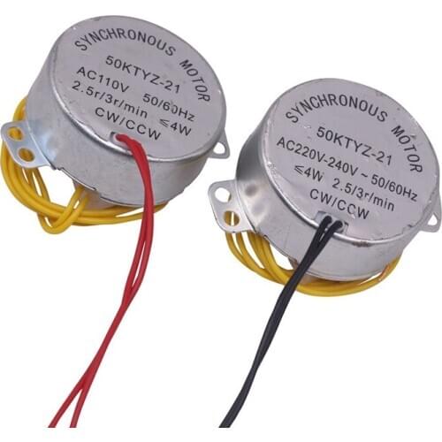 Hot XD-1 Pcs Incubator Automatic Egg Turning Motor Synchronous Motor 2.5/3R/Min Cw/Ccw Farm Chicken