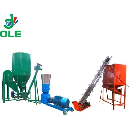 Low Cost Poultry Feed Plant Cattle Chicken Animal Feed Pellet Production Line