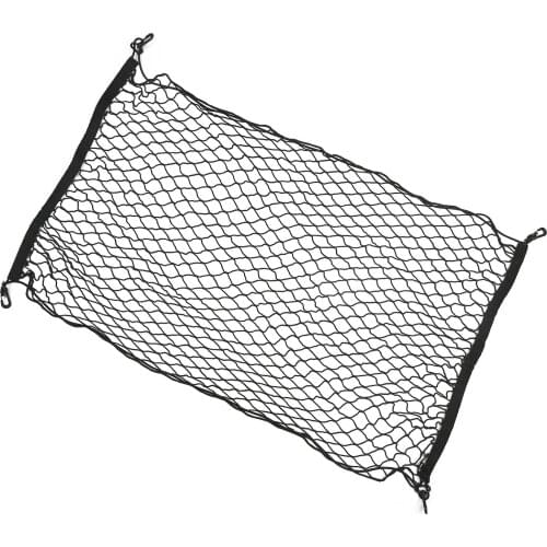 Car Trunk SUV Rear Cargo Organizer Storage Elastic Mesh Net Holder 4 Hooks New Car Accessories Automotive Goods Car Decoration