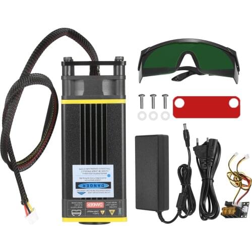 KKmoon 2 Pin to 3 Pin Laser Module Adapter Board Laser 3-interface Engraving Machine Conversion Board with 2-pin and 3-pin Cable