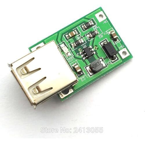 DC DC Step Up Converter 0.9V ~ 5V to 5V 600MA Booster Power Supply Mini DC Module Converter USB Output Charger MP3 Circuit