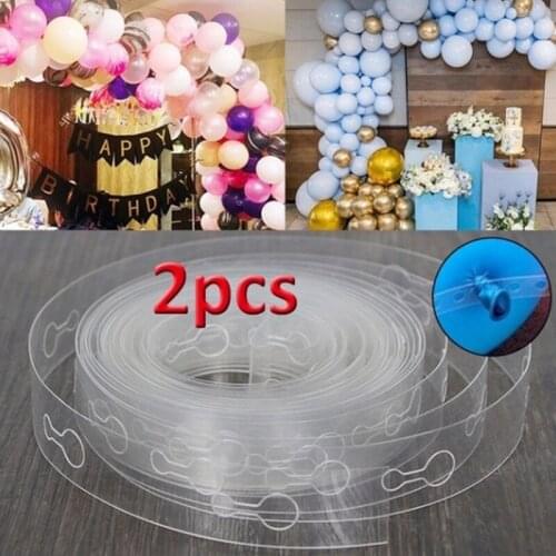 Ins5 m transparent balloon chain wedding birthday party scene decoration props home decoration festival