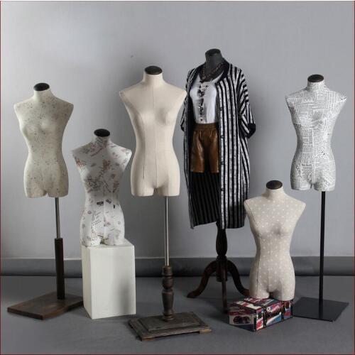 Props Female Model Mannequin Half Body Female Models Belt Wedding Dress Model Torso Mannequin for Clothingse Display