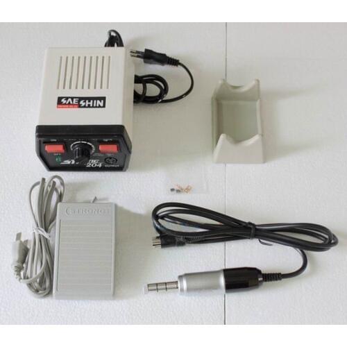 2016 NEW SAESHIN Dental Micro Motor E-type Carbon Brush Handpiece 204+108EI Original 220V