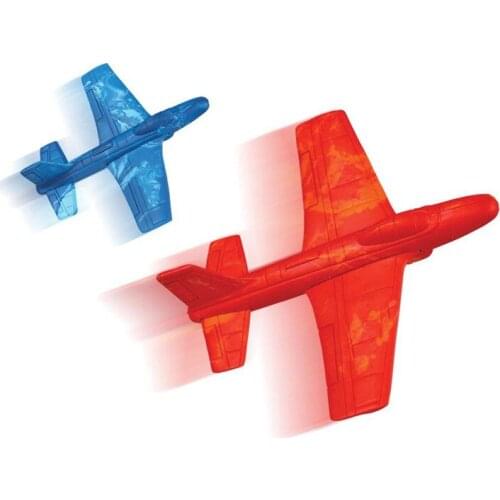 Hand Throwing Aircraft Hand Throw Plane Foam Eva Indoor Outdoor Sports Christmas Childrens Toys Birthday Gifts
