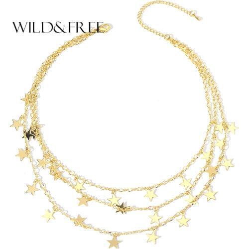 Wild & Free Gold Chokers