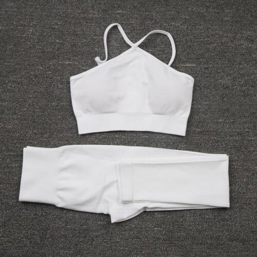 Women Sportswear Seamless Sports Clothing Yoga Set Fitness Suits Workout Clothes for Women Sports Outfit Legging Top Sets