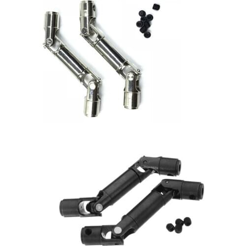 2PCS Upgrade Metal Driving Shaft for WPL HengLong 1/16 RC Car Parts Crawlers Truck