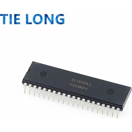 5PCS ICL7107 ICL7107CPLZ PMIC IC DIP-40 Analog to digital converter