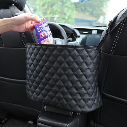 Car Organizers Car Seat Storage Net Pouch Car Multifunctional Storage Carrying Bag Car Goods Interior Accessories