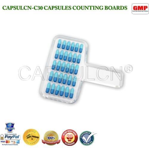 Free Shipping CN-30C Manual Tablet Counter/Pill Counter/Capsule Counter Board (Size 000-5)
