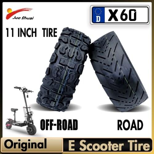 Road Off-Road 11Inch Electric Scooter Tire Original Jueshuai X60 Tubeless Vacuum Tire Waterproof Wheel Electric Scooters Adults