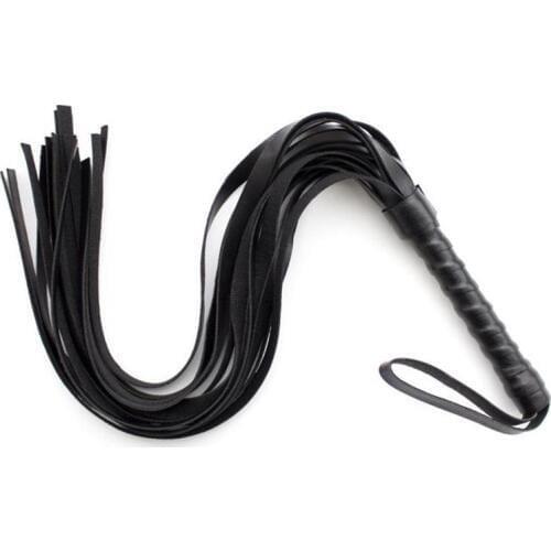 Erotic Fetish Leather Riding Crop Sex Whip Aids Spanking BDSM Bondage Flogger Adult Paddle Slave SM Cosplay Games For Couples