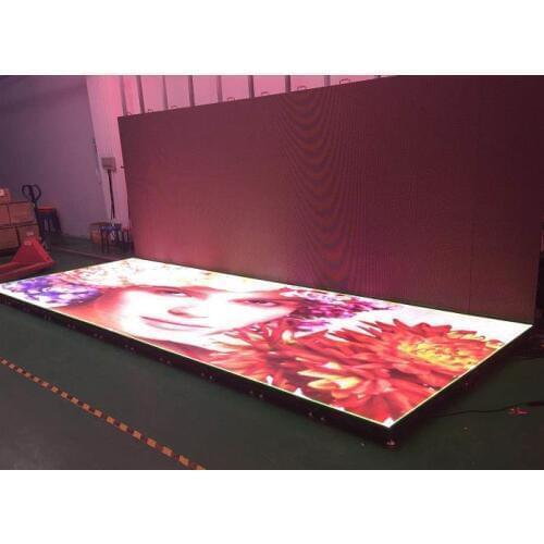 Interactive LED display floor tile screen, P4.81 (500 * 500mm) ground interactive special stage LED screen