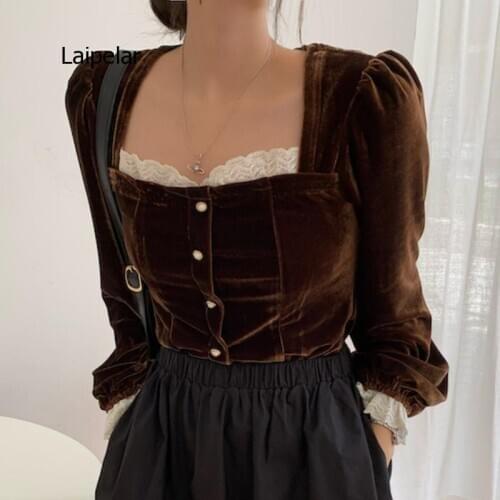 Laipelar Black Blouses