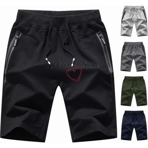 Summer Casual Shorts Mens Knitted Bermuda Shorts Shorts Mens plus Size Sports Pants