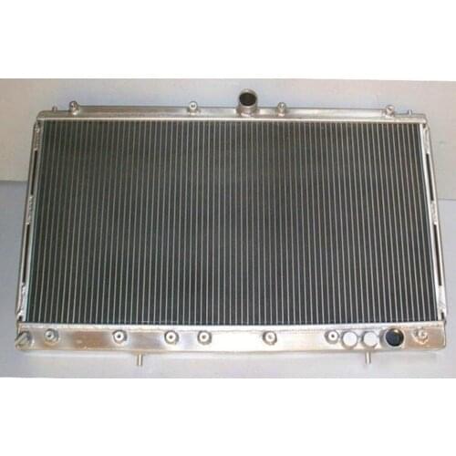 Full Aluminum Radiator For MITSUBISHI 3000GT 3000 GT GTO VR4 FITS Manual MT 2 Row Hot Selling