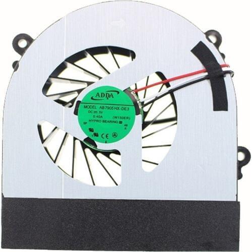New CPU Cooling Fan For Clevo W150 W150ER W350 W350ETQ W370 W370ETQ W370SKQ K590S K660E Cooler Radiator Fan AB7905HX-DE3