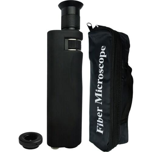 Handheld 200x Fiber Magnification Optical Microscope Inspection Camera LED Coaxial Illumination Built in IR Filter