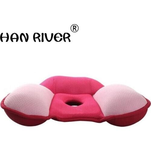 Body Slender Compression Hips Push Up Home Office Car Seat Buttock Cushion Massager Pillow Soft Cotton Rebounded Yoga Pad