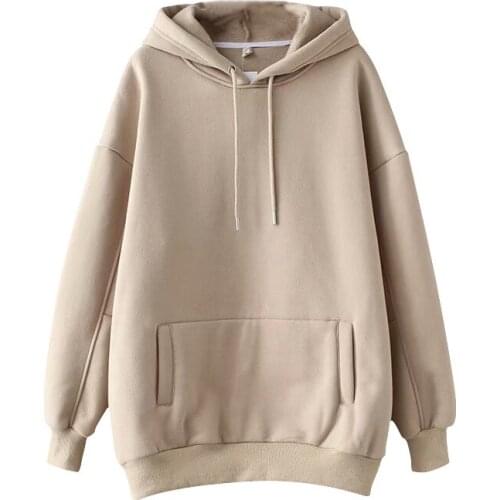 Soft Firm Hoods Hoodies Women Batwing Long Sleeves Plus Size Sweatshirts Autumn Sweaters Pure Fashion Tops