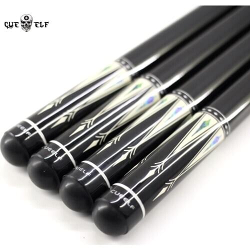1/2 12mm hard maple shaft pool carom cues 510g