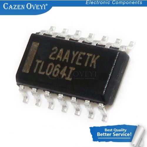 10pcs/lot TL064CDR SOP-14 TL064C TL064I TL064 In Stock