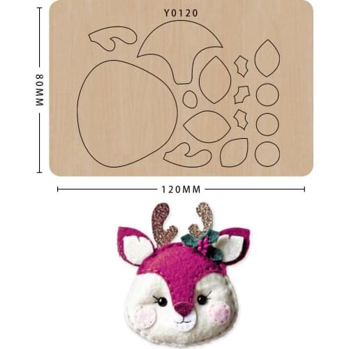 2021 jewelry animal wood mold cutting dies DIY keychain bag steel mold leather bag suitable for die cutting machine