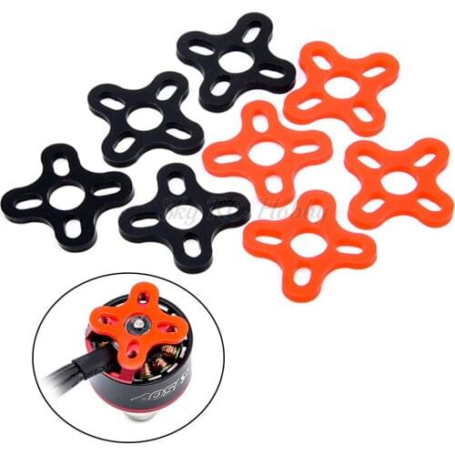 4/20PCS Motor Soft Mount Silicone Pad Spacer Damper Anti-vibration Absorber for 13/14/15 Series Motor FPV Racing RC Drone