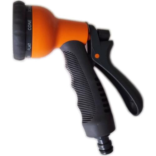 8 Pattern Garden Water Gun Hose Nozzle Mutifunctional Household Car Washing Yard Water Sprayer Pipe Tube Nozzle Sprinkle Tools