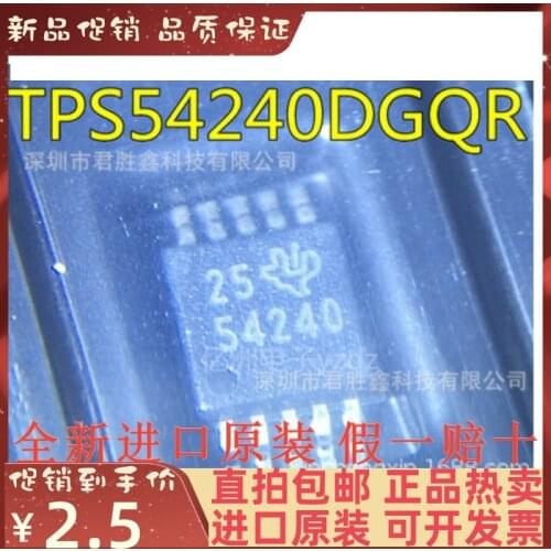 Free shipping TPS54240 TPS54240DGQR 54240 MSOP10 IC 10PCS