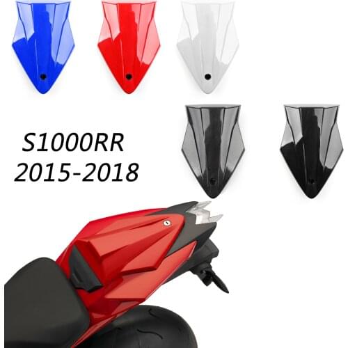Areyourshop Passenger Rear Seat Cowl Cover For BMW S1000RR K46 2015 2016 2017 2018 Motorcycle Accessories Parts