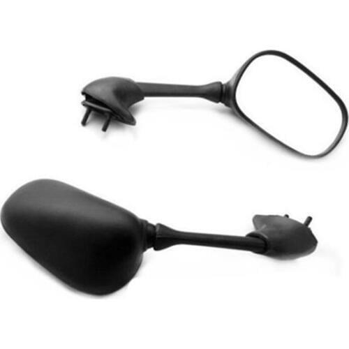 Pair Black Racing Side Rearview Mirrors Motorcycle For Yamaha YZF R6 R1 YZF R1 1998-2002